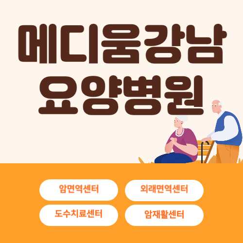메디움강남요양병원 예약