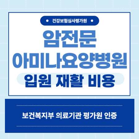 서울 종로구 암전문 아미나 요양병원
