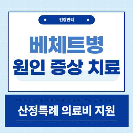 베체트병 산정특례 의료비지원