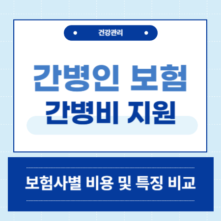 간병비 간병인 보험