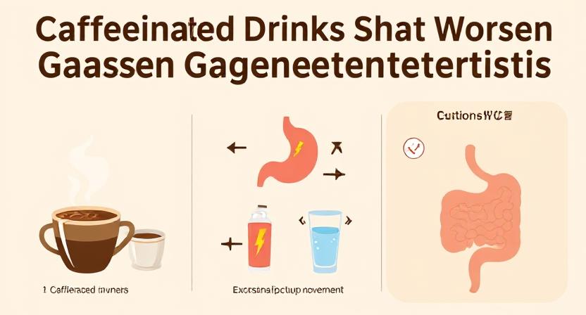 장염에 안 좋은 음식-카페인 함유 음료