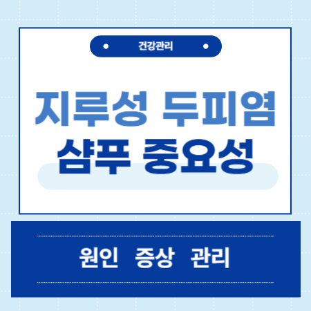 지루성 두피염 샴푸